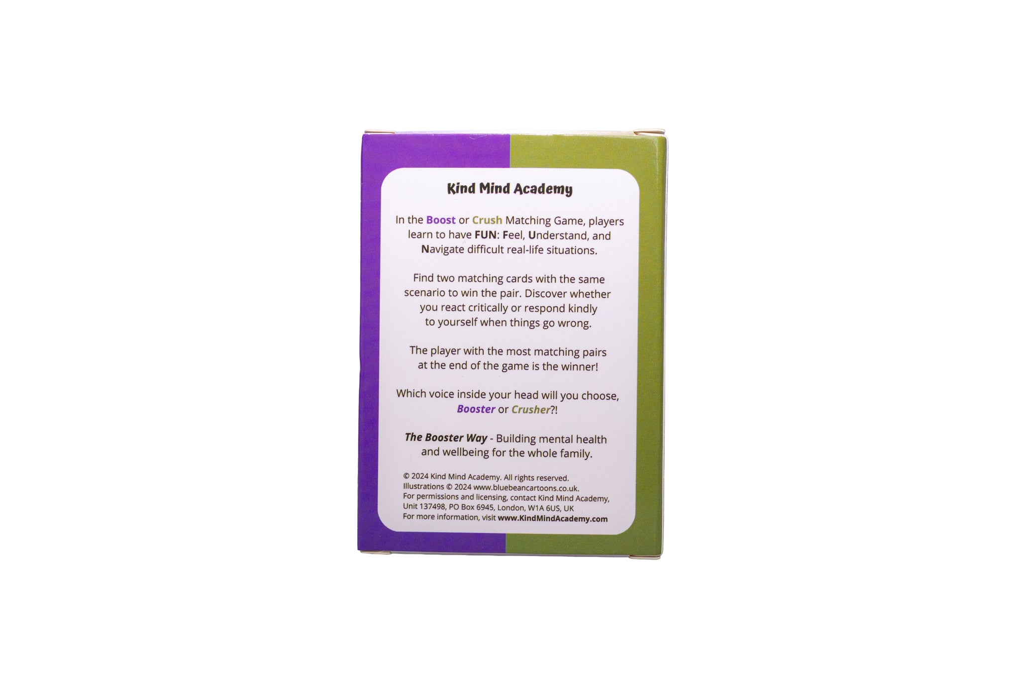 Boost or Crush Matching Game