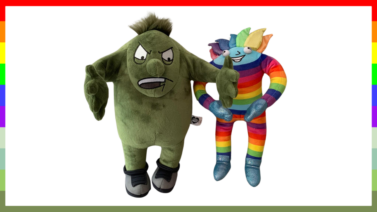 Cuddle Buddies - Booster and Crusher (Large)