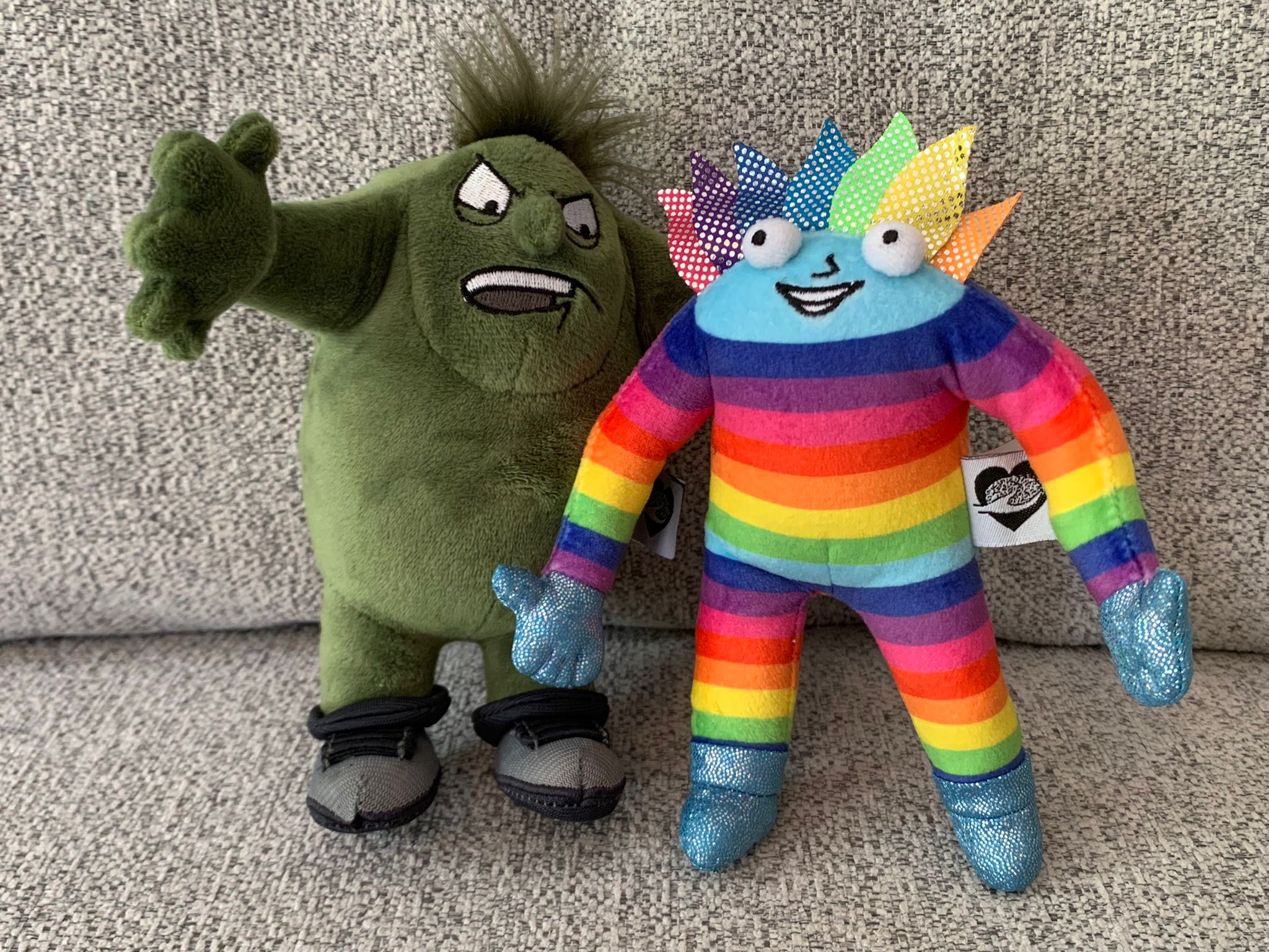 Cuddle Buddies - Booster and Crusher (Mini)