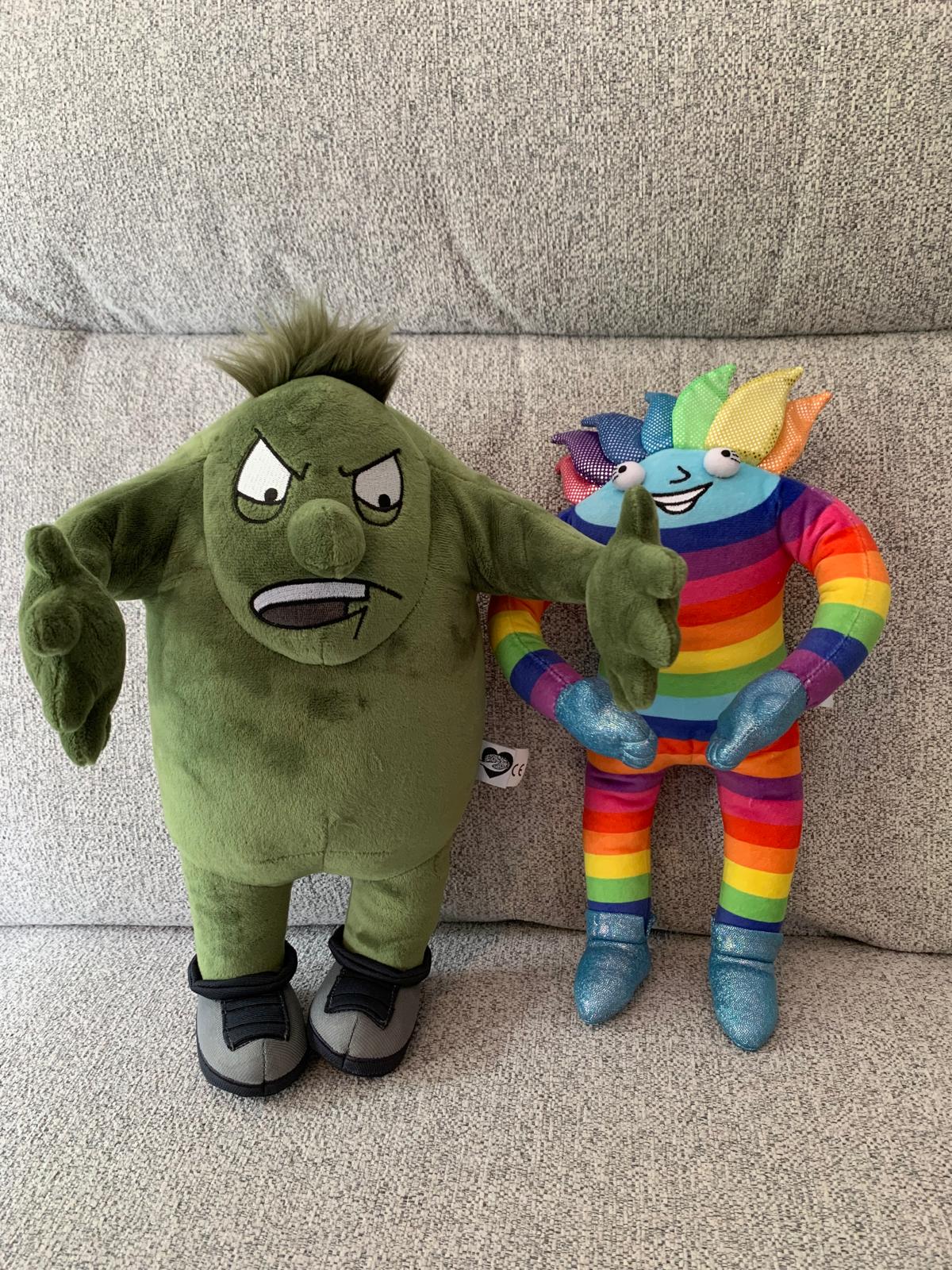 Cuddle Buddies - Booster and Crusher (Large)